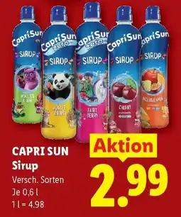 Lidl Capri Sun Sirup Angebot