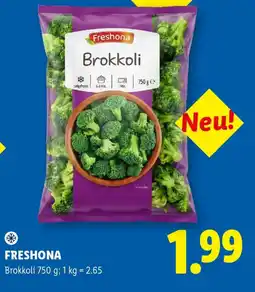 Lidl Freshona Brokkoli Angebot