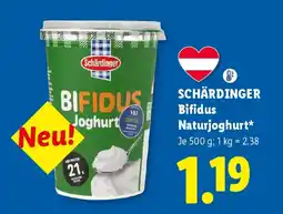 Lidl Schärdinger Bifidus Naturjoghurt Angebot
