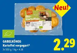 Lidl GABELKÖNIG Kartoffel vorgegart Angebot