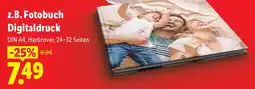 Lidl z.B. Fotobuch Digitaldruck Angebot