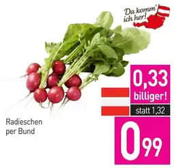 Sutterlüty Radieschen per Bund Angebot