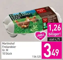 Sutterlüty Martinshof Freilandeier Angebot