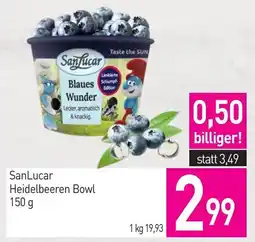 Sutterlüty SanLucar Heidelbeeren Bowl Angebot