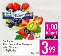 Sutterlüty SanLucar Kiwi-Beeren-Mix, Beerenmix oder Obstsalat Angebot