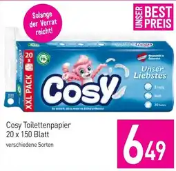 Sutterlüty Cosy Toilettenpapier Angebot