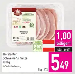 Sutterlüty Hofstädter Schweine Schnitzel Angebot