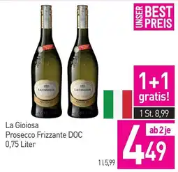 Sutterlüty La Gioiosa Prosecco Frizzante DOC Angebot