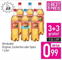 Sutterlüty Almdudler Original, Zuckerfrei oder Spezi Angebot