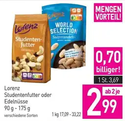 Sutterlüty Lorenz Studentenfutter oder Edelnüsse Angebot