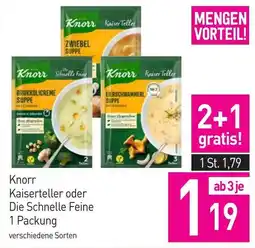 Sutterlüty Knorr Kaiserteller oder Die Schnelle Feine Angebot