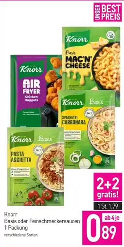 Sutterlüty Knorr Basis oder Feinschmeckersaucen Angebot