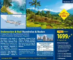 Lidl Reisen Indonesien & Bali Rundreise & Baden Angebot