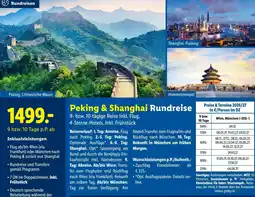 Lidl Reisen Peking & Shanghai Rundreise Angebot