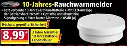 Norma Powertec 10-Jahres-Rauchwarnmelder Angebot