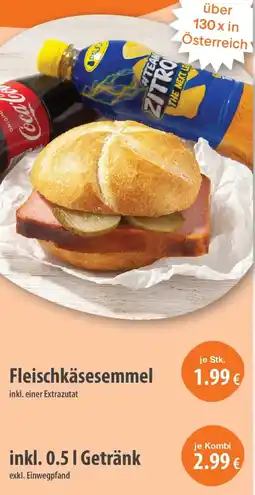 MPreis Fleischkäsesemmel Angebot