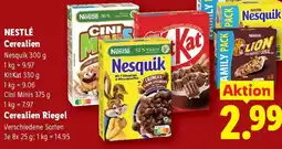 Lidl NESTLÉ Cerealien oder Cerealien Riegel Angebot