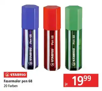 STABILO Fasermaler pen 68