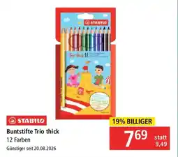 Pagro Diskont STABILO Buntstifte Trio thick Angebot