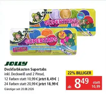 JOLLY Deckfarbkasten Supertabs