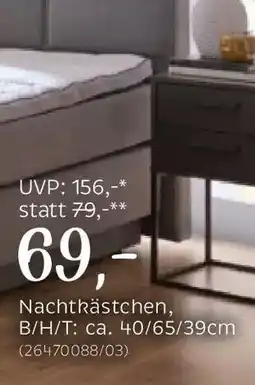 XXXLutz Nachtkästchen Angebot