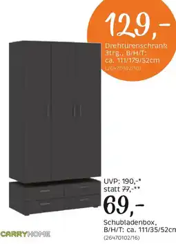 XXXLutz CARRYHOME Drehtürenschrank Angebot