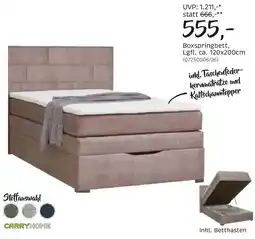 XXXLutz Boxspringbett Angebot