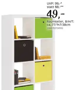XXXLutz Raumteiler Angebot