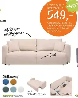 XXXLutz Carryhome Schlafsofa Angebot