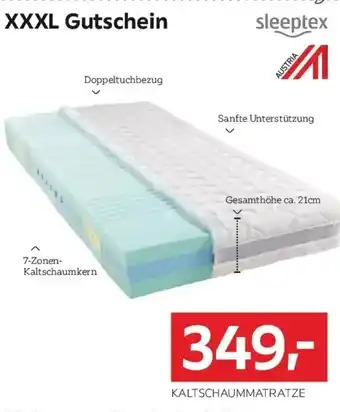 Sleeptex Kaltschaummatratze