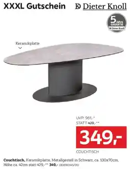 XXXLutz Dieter Knoll Couchtisch Angebot