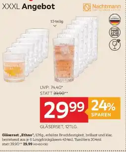 XXXLutz Nachtmann Gläserset Ethno Angebot