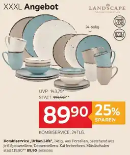 XXXLutz LANDSCAPE Kombiservice „Urban Life“ Angebot