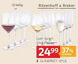 XXXLutz Ritzenhoff & Breker Gläserset, 12tlg. Angebot