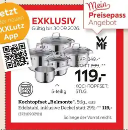 XXXLutz WMF Kochtopfset ,,Belmonte" Angebot