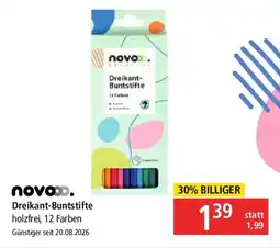 Pagro Diskont novo Dreikant-Buntstifte Angebot
