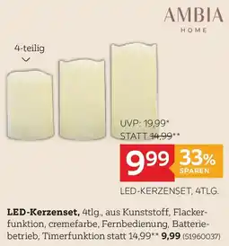 XXXLutz AMBIA HOME LED-Kerzenset, 4tlg. Angebot
