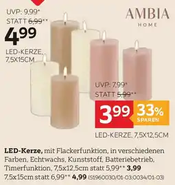 XXXLutz Ambia home Led Kerze Angebot