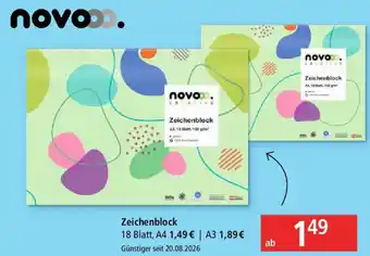 Novo Zeichenblock