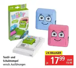 Pagro Diskont Textil und Schulstempel Angebot