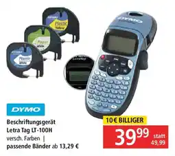 Pagro Diskont DYMO Beschriftungsgerät Letra Tag LT-100H Angebot