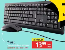 Pagro Diskont Trust Tastatur-&-Maus-Set Primo Angebot
