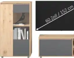 Möbelix Wohnwand Caneva Angebot