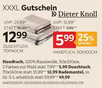 Handtuch Dieter Knoll