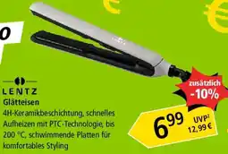 Pagro Diskont LENTZ Glätteisen Angebot