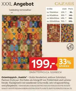 XXXLutz Orientteppich Jumble CAZARIS Angebot