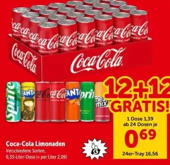 Coca-Cola Limonaden
