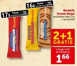 Interspar Barebells Protein-Riegel Angebot