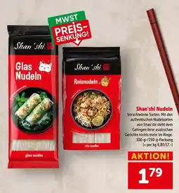 Interspar Shan'shi Nudeln Angebot