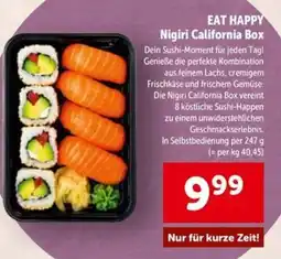Interspar EAT HAPPY Nigiri California Box Angebot